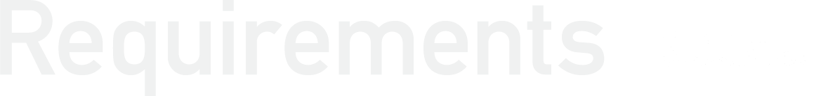 Requirements 募集要項